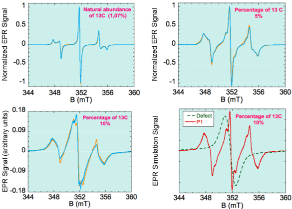 Paramagnetic nitrogen defects in 13C-enriched nanodiamonds 