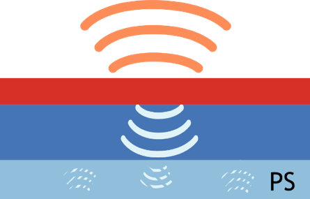 Structure of the CMUT with a PS backing a